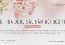 Lời Hứa Được Bảo Đảm Bởi Đức Tin – 22/2/2024