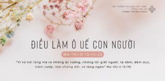 Điều Làm Ô Uế Con Người – 23/2/2024