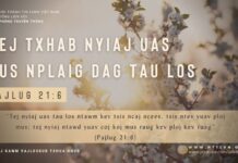 Tej Txhab Nyiaj Uas Tus Nplaig Dag Tau Los – 25/2/2024