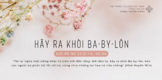 Hãy Ra Khỏi Ba-by-lôn – 27/2/2024