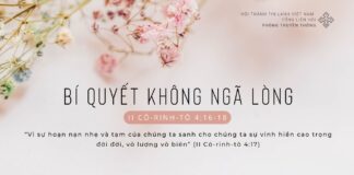 Bí Quyết Không Ngã Lòng – 4/2/2024
