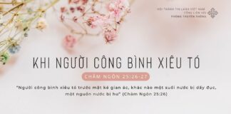 Khi Người Công Bình Xiêu Tó – 8/2/2024