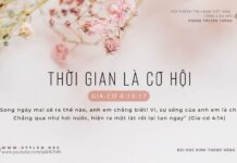 Thời Gian Là Cơ Hội – 9/2/2024