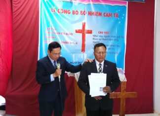 Đắk Lắk: Công Bố Đặc Trách Điểm Nhóm Tin Lành Êa Trul