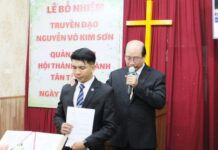 Tp. HCM: Bổ Nhiệm Quản Nhiệm Chi Hội Tân Tây Lân
