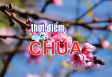 THỜI ĐIỂM CỦA CHÚA