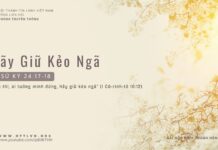 Hãy Giữ Kẻo Ngã – 12/3/2024