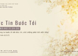 Đức Tin Bước Tới – 14/3/2024