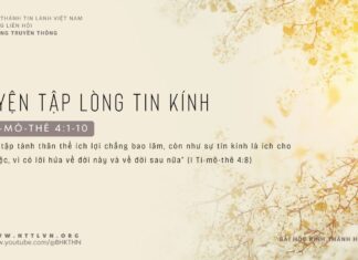 Luyện Tập Lòng Tin Kính – 2/3/2024