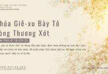 Chúa Giê-xu Bày Tỏ Lòng Thương Xót – 20/3/2024