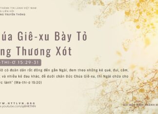 Chúa Giê-xu Bày Tỏ Lòng Thương Xót – 20/3/2024