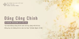Đấng Công Chính – 24/3/2024