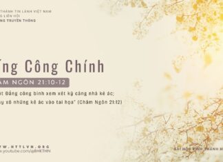 Đấng Công Chính – 24/3/2024