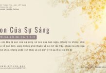 Con Của Sự Sáng – 25/3/2024