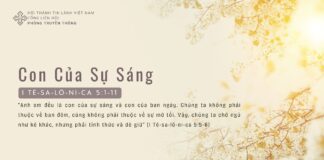 Con Của Sự Sáng – 25/3/2024