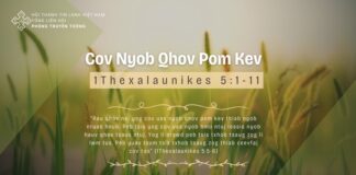 Cov Nyob Qhov Pom Kev – 25/3/2024