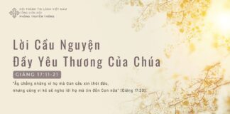 Lời Cầu Nguyện Đầy Yêu Thương Của Chúa – 28/3/2024