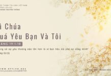 Vì Chúa Quá Yêu Bạn Và Tôi – 29/3/2024