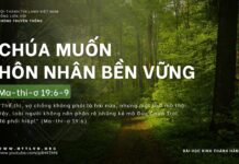 Chúa Muốn Hôn Nhân Bền Vững – 3/4/2024