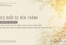 Theo Đuổi Sự Nên Thánh – 4/3/2024