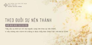 Theo Đuổi Sự Nên Thánh – 4/3/2024