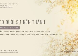 Theo Đuổi Sự Nên Thánh – 4/3/2024