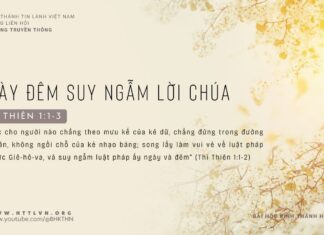 Ngày Đêm Suy Ngẫm Lời Chúa – 5/3/2024