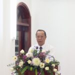 5. Ms Trần Văn Hoàng nêu thông báo cảm tạ, cầu thay