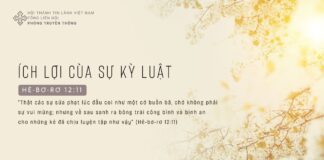 Ích Lợi Của Sự Kỷ Luật – 6/3/2024