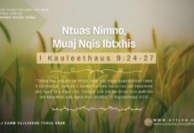 Ntuas Nimno, Muaj Nqis Ibtxhis – 7/3/2024