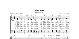 Bài hát mừng Chúa phục sinh: ĐẤNG SỐNG
