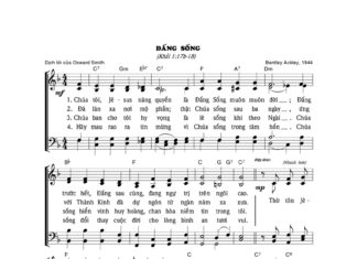 Bài hát mừng Chúa phục sinh: ĐẤNG SỐNG