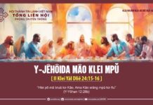 Y-Jêhôida Mâo Klei Mpŭ – 11/3/2024