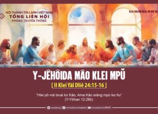 Y-Jêhôida Mâo Klei Mpŭ – 11/3/2024