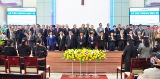 Lễ Tấn Phong Mục Sư Khu Vực I