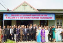 Quảng Trị: Lễ Cảm Tạ Và Ra Mắt Điểm Nhóm Hữu Niên – Thuộc Chi Hội Cửa Việt
