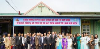 Quảng Trị: Lễ Cảm Tạ Và Ra Mắt Điểm Nhóm Hữu Niên – Thuộc Chi Hội Cửa Việt