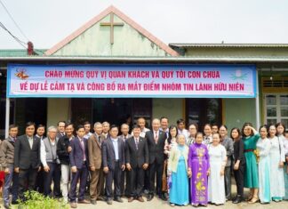 Quảng Trị: Lễ Cảm Tạ Và Ra Mắt Điểm Nhóm Hữu Niên – Thuộc Chi Hội Cửa Việt