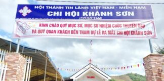 Khánh Hoà: Lễ Cảm Tạ Chúa – Ra Mắt Chi Hội Khánh Sơn