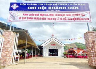 Khánh Hoà: Lễ Cảm Tạ Chúa – Ra Mắt Chi Hội Khánh Sơn