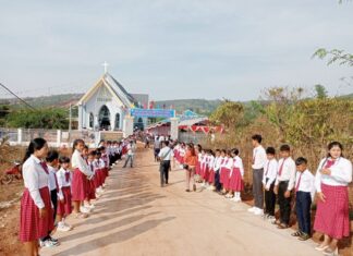 Đắk Nông: Lễ Cung Hiến Đền Thờ Jâng Play Lên Ba Ngôi Đức Chúa Trời