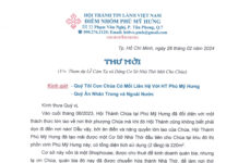 Điểm Nhóm Phú Mỹ Hưng: Thư Mời Tham Dự Lễ Cảm Tạ & Dâng Cơ Sở Nhà Thờ Mới Cho Chúa