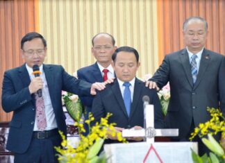 Quảng Nam: Chi Hội Tiên Hiệp Nghênh Tiếp Tân Quản Nhiệm
