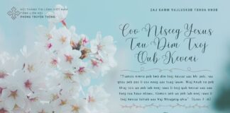 Cov Ntseeg Yexus Tau Dim Txoj Qub Kevcai – 20/4/2024