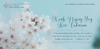 Xiab Nyiaj Yog Kev Txhaum – 21/4/2024