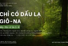 Chỉ Có Dấu Lạ Giô-na – 22/4/2024