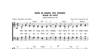 Bài hát: BƯỚC ĐI TRONG YÊU THƯƠNG