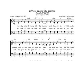 Bài hát: BƯỚC ĐI TRONG YÊU THƯƠNG