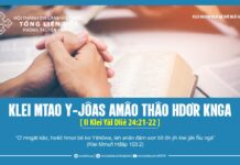 Klei Mtao Y-Jôas Amâo Thâo Hdơr Knga – 11/4/2024