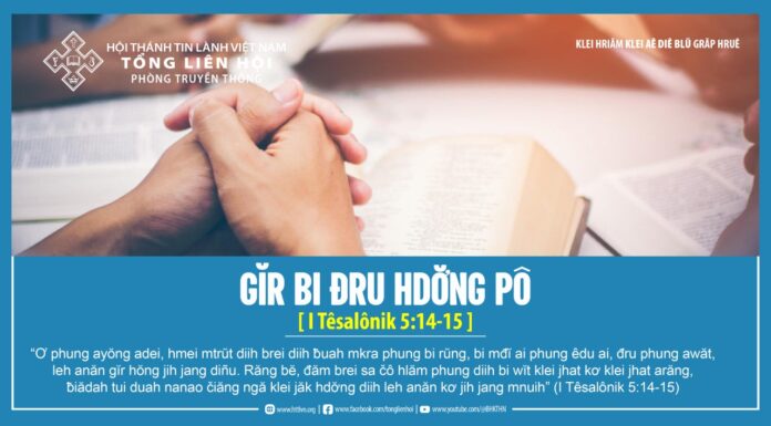 Gĭr Bi Đru Hdơ̆ng Pô – 27/4/2024